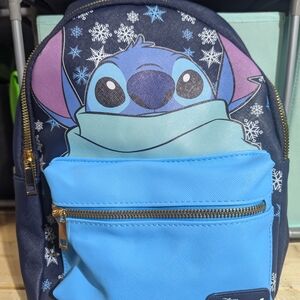 Stitch Kids Backpack - Blue and Navy